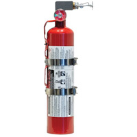 Automatic Heat Actuated Multi-Purpose Fire Extinguisher with Horizontal Mount, ABC, 9.4 L Capacity Kelford