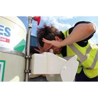 Mobile Self-Contained Emergency Safety Shower with Eye & Face Wash, 30 gal. Capacity, Meets None Kelford