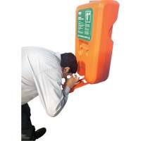 Portable Self-Contained Eyewash Station, Gravity-Fed, 10 gal. Capacity, Meets ANSI Z358.1 Kelford