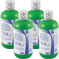 Additive to Preserve Water in Self-Contained Emergency Eye Wash Stations, Canada, 4 Pack, 8 oz. Kelford