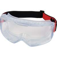 GoggleGear 3000 Series Protective Goggles, Clear Lens, Anti-Fog/Anti-Scratch, Indirect Vent Kelford