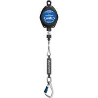 Self-Retracting Lifeline, 20', Galvanized Steel, Swivel Kelford