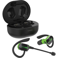 &eacute;couteurs Bluetooth UltraComm Aware noir & vert Kelford
