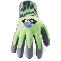 Gants r&eacute;sistant &agrave; la coupe & l'abrasion Helix 2057, Taille 6/T-petit, Calibre 13, Rev&ecirc;tement Polyur&eacute;thane, Enveloppe en PEHP, ASTM ANSI niveau A4/EN 388 niveau C Kelford