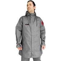 Manteau CoreMAX FR 35" avec capuchon attach&eacute;, Petit, Gris Kelford