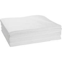 Feuilles absorbantes li&eacute;es, Huile seulement, 15" x 19", 10 gal. d'absorption Kelford