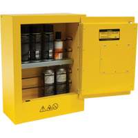Armoire de s&eacute;curit&eacute; miniature pour produits inflammables, 2 gal., 1 Porte(s), 17" La x 22" h x 8" p Kelford