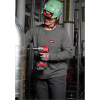 GRIDIRON Long Sleeve Pocket T-Shirt, Women's, X-Small, Blue Kelford