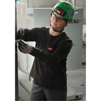 GRIDIRON Long Sleeve Pocket T-Shirt, Women's, X-Small, Blue Kelford