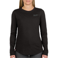FREEFLEX Long-Sleeve Hybrid T-Shirt, Women's, X-Small, Black Kelford