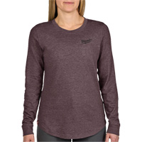 FREEFLEX Long-Sleeve Hybrid T-Shirt, Women's, X-Small, Purple Kelford