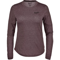FREEFLEX Long-Sleeve Hybrid T-Shirt, Women's, X-Small, Purple Kelford