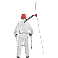 Harness-Compatible Disposable Coverall, Small, White, Tyvek&reg; 500 Kelford
