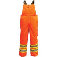 6450PO Freezer 300D Trilobal Overalls, Polyester, Small, High Visibility Orange Kelford