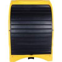 4-Drum Hard Cover Spill Pallet, 68.11" L x 61.61" W x 83.07" H, 1433 lbs. Load Capacity Kelford