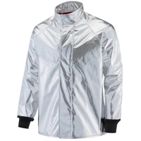 Heat Reflective Coat, 2X-Large, Aluminized PBI Kevlar&reg; Kelford