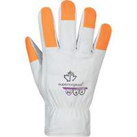 Endura Pro High-Visibility Cut-Resistant Gloves, Size Small, Cowhide Shell, ASTM ANSI Level A6 Kelford