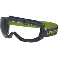 MX500 Safety Goggles, Clear Lens, Anti-Fog/Anti-Scratch, Indirect Vent Kelford