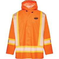 R804 Hurricane Rain Jacket, Small, High Visibility Orange Kelford