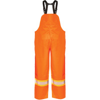 R805 Hurricane Bib Pants, Small, High Visibility Orange Kelford