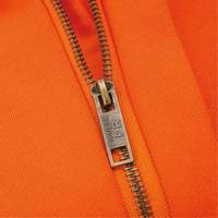 Heavyweight Safety Hoodie, Women's, X-Small, High Visibility Orange Kelford