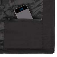 Heated Soft-Shell Jacket, Men's, Small, Black Kelford