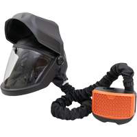 Visi&egrave;re rabattable PEAKAIR DEFENDER & ensemble de souffleur X90VX, Respirateur &agrave; masque/Masque de soudage, Pile Lithium-ion Kelford