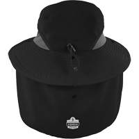 Chill-Its 8934 Ranger Hat with Neck Shade, Small/Medium, Black Kelford