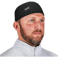 Chill-Its 6630 High-Performance Skull Cap with Terry Cloth Sweatband, Black Kelford