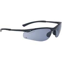 Contour BSSI Safety Glasses, Brown/Smoke Lens, Anti-Fog/Anti-Scratch, ANSI Z87+ Kelford