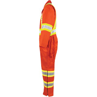 Combinaison non doubl&eacute;e haute visibilit&eacute;, Petit, Orange haute visibilit&eacute; Kelford