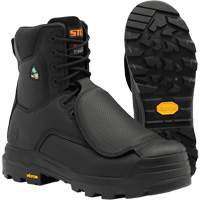Bottes de travail Vulcan avec protecteur m&eacute;tatarsien &agrave; l'ext&eacute;rieur, Cuir, Taille 5, Imperm&eacute;able Kelford