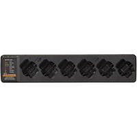Chargeur multi-unit&eacute;s &agrave; 6 emplacements pour radio bidirectionnelle Curve Kelford