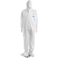 CoverMe XP1800 Coverall, Medium, White, Microporous Kelford