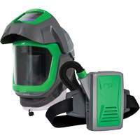 Masque de respirateur Z-Link avec joint de visage, visi&egrave;re & montage &agrave; ceinture, Respirateur &agrave; masque/Masque de soudage, Pile Lithium-ion Kelford