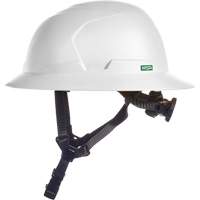 V-Gard H2&reg; Full Brim Safety Helmet, Ratchet Suspension, Non-Vented Kelford