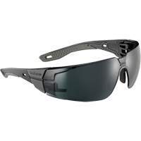 Lunettes de s&eacute;curit&eacute; RUSH+ 2.0 avec monture noire et grise, M/G, Lentille Gris/5,0, Antibu&eacute;e/Anti-&eacute;gratignures, ANSI Z87+ Kelford