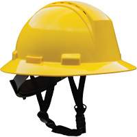 Casque de s&eacute;curit&eacute; &agrave; bord complet Kilimanjaro avec coque en PEHD, R&eacute;pond aux normes CSA type 2, Suspension Rochet, Ventil&eacute; Kelford
