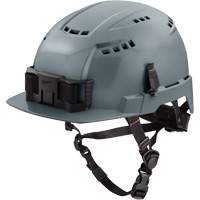 Casque de s&eacute;curit&eacute; &agrave; rebord avant BOLT, Suspension Rochet, Ventil&eacute; Kelford