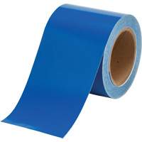 Pipe Marker Tape, 90', Blue Kelford