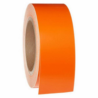 Pipe Marker Tape, 90', Orange Kelford