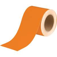 Pipe Marker Tape, 90', Orange Kelford