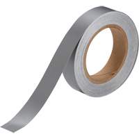 Pipe Marker Tape, 90', Grey Kelford