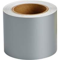 Pipe Marker Tape, 90', Grey Kelford