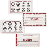 Cartes de portefeuille SIMDUT Kelford