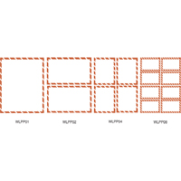 WHMIS Labels 100/Pkg, Paper, Roll, 10-7/8" L x 8-1/2" W Kelford