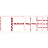 WHMIS Labels 100/Box, Vinyl, Roll, 10-7/8" L x 8-1/2" W Kelford
