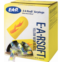 E-A-Rsoft Yellow Neon Blasts Earplugs, Bulk - Polybag SJ427 | Kelford