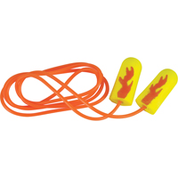 E-A-Rsoft Yellow Neon Blasts Earplugs, Bulk - Polybag, Corded SJ428 | Kelford