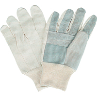 Standard-Duty Work Gloves, Large, Split Cowhide Palm Kelford